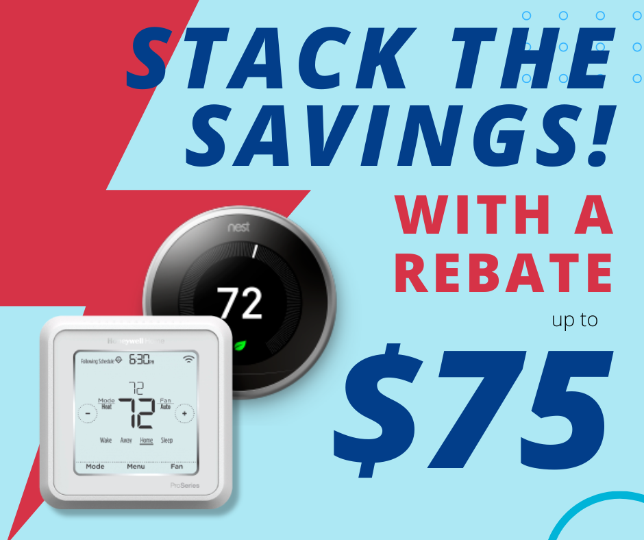 smart thermostat rebate